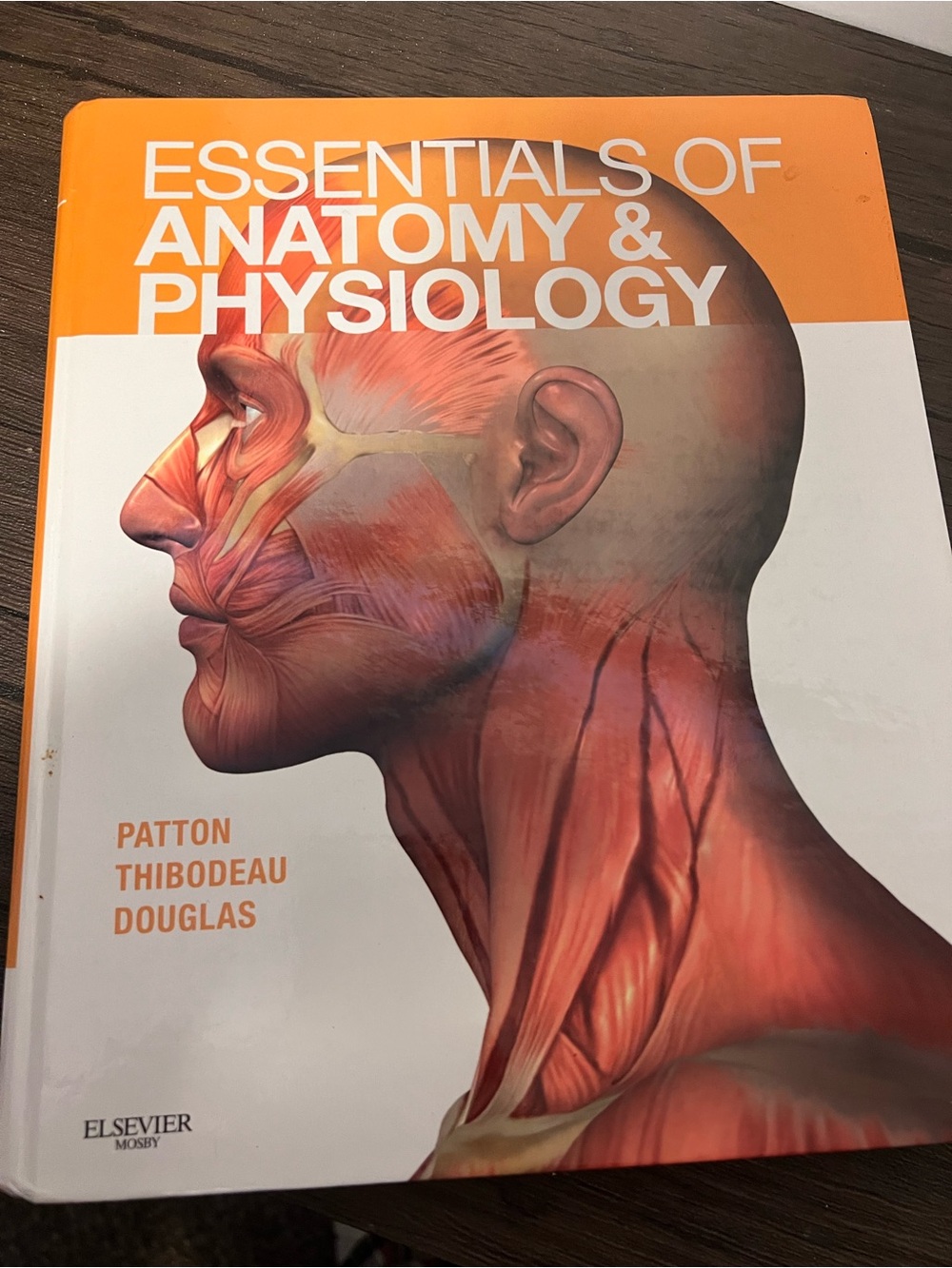 Essentials of Anatomy & Physiology Textbook - Orange Cover